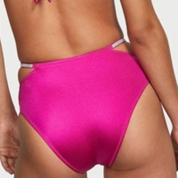 New! SET Victoria’s Secret Swim Shine Strap Bikini Top & Bottom  10480 - Picture 5 of 12